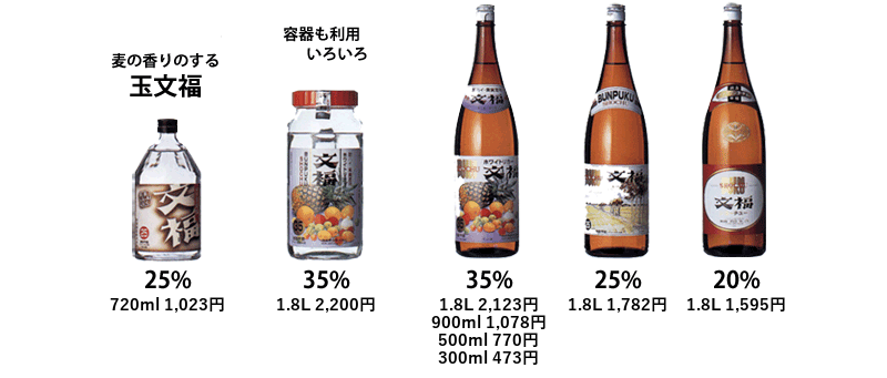 純良焼酎　文福 ぶんぷく
